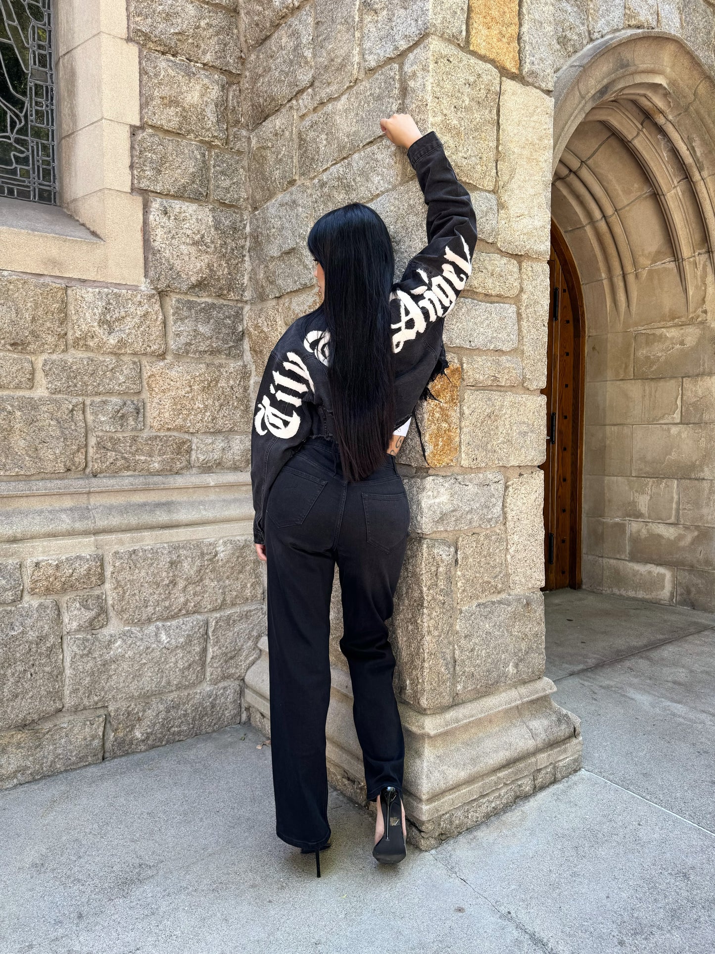 CITY OF ANGELS CROPPED JACKET