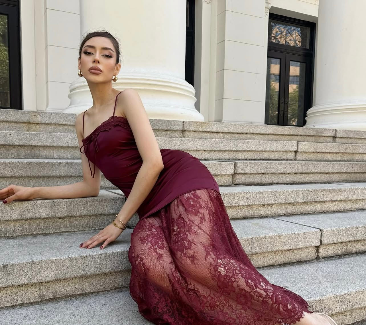 PAMELA - LACE DRESS