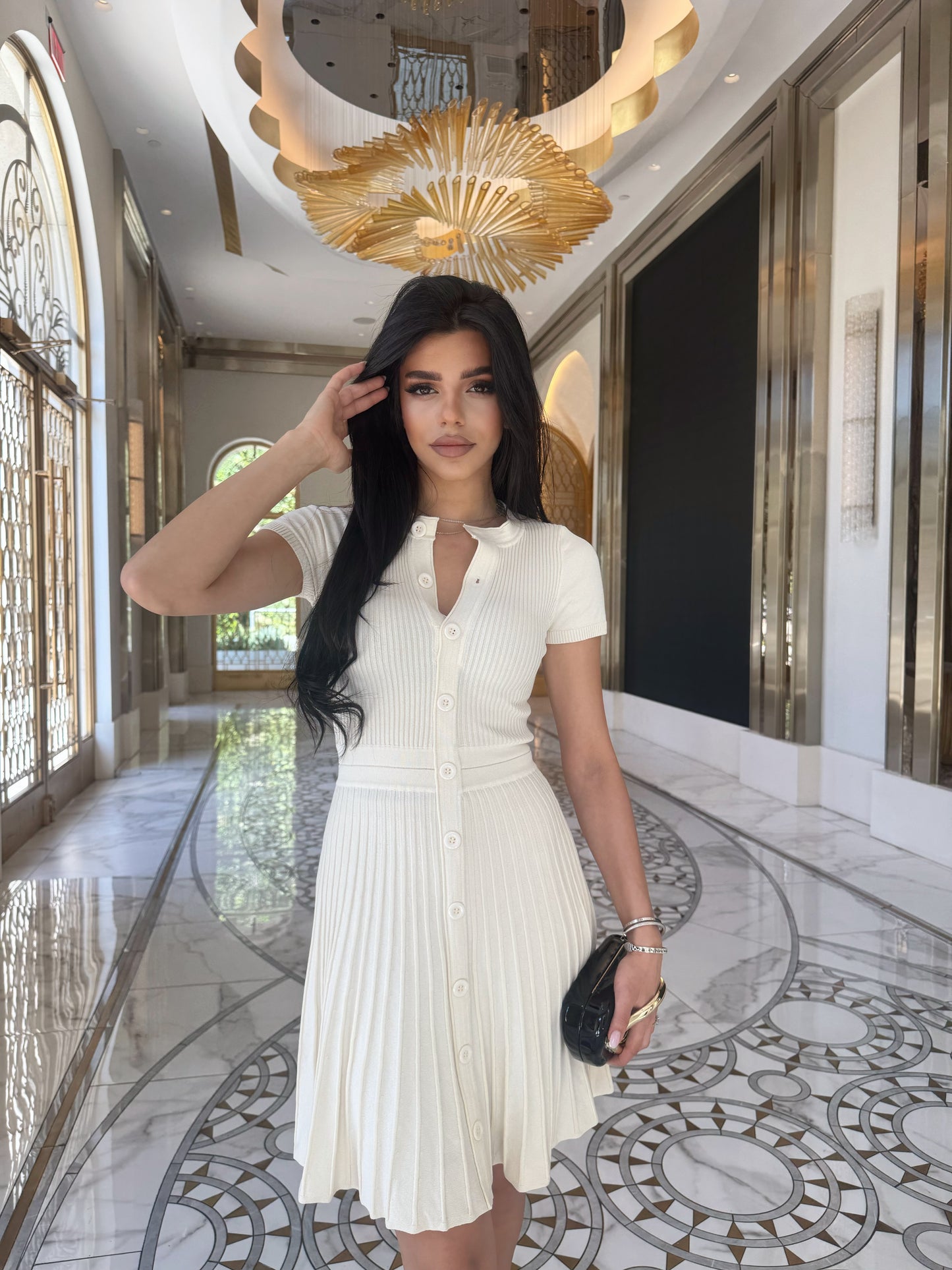 SEDA - BUTTON DRESS