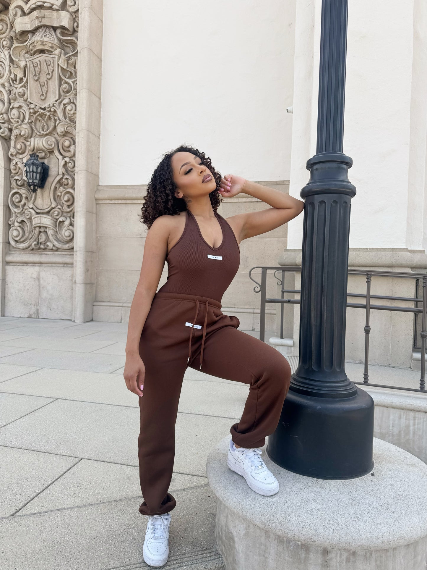 ANYA - BODYSUIT SWEAT SET