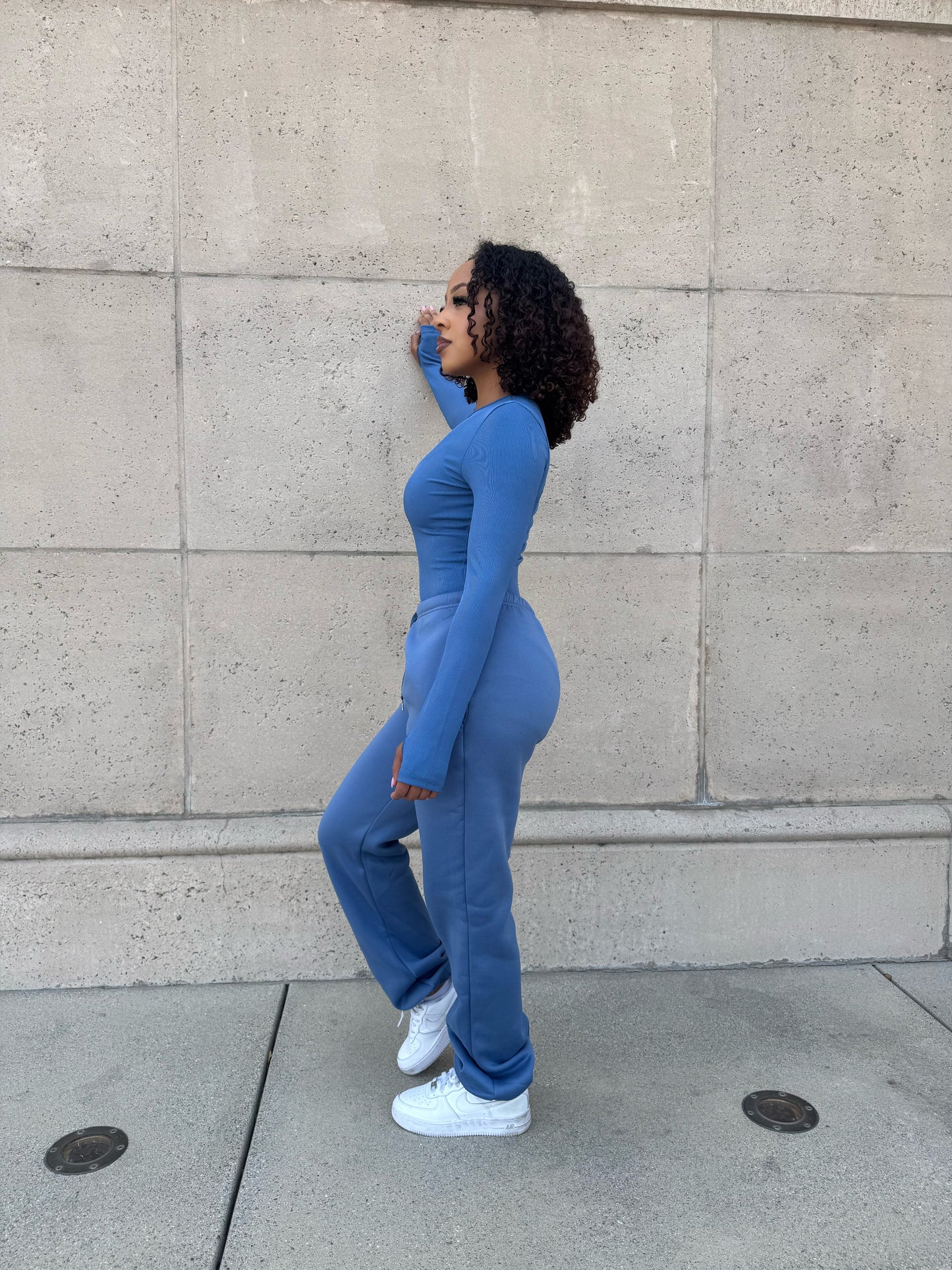 KELLY - BODYSUIT SWEAT SET