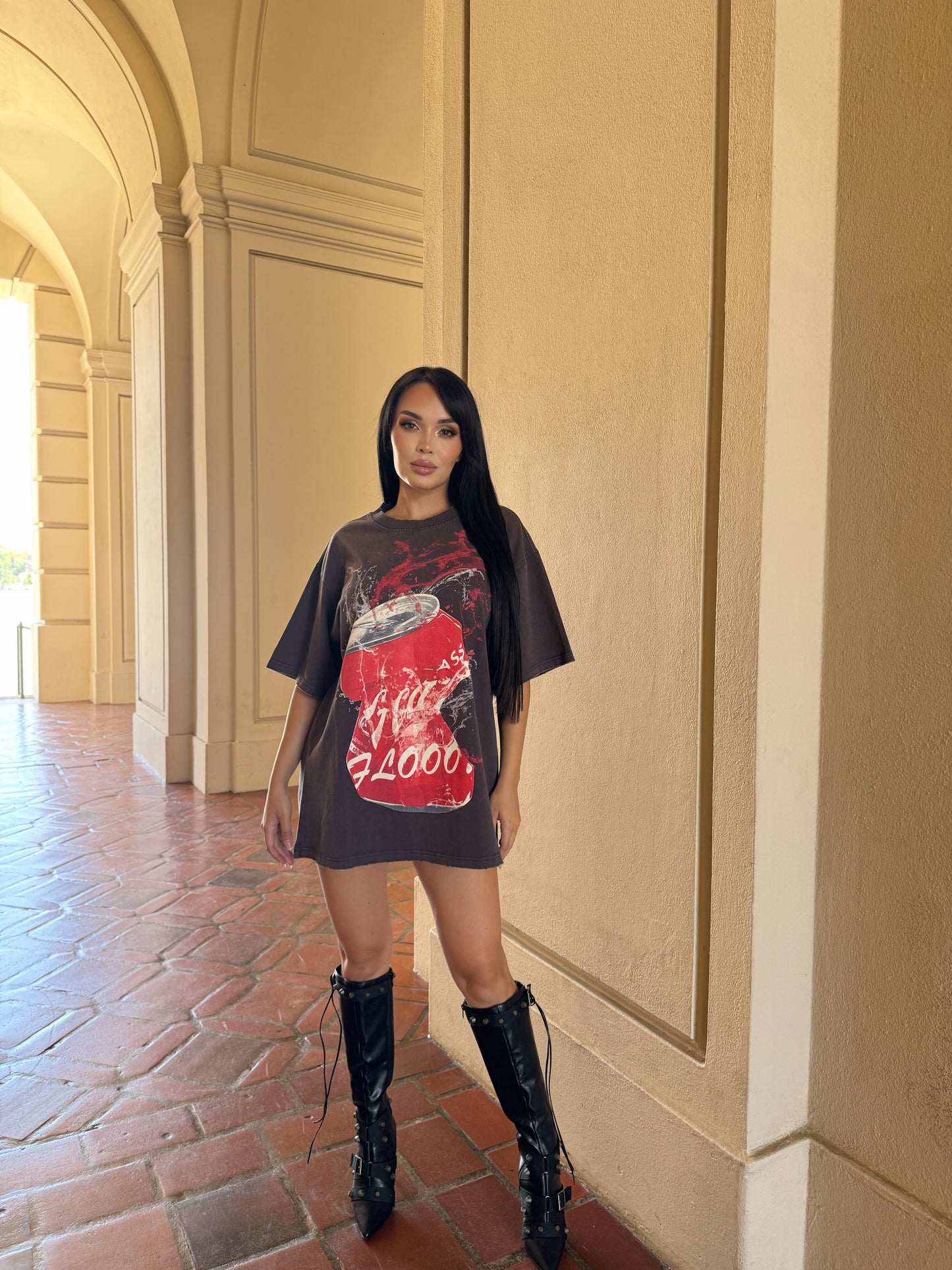 CHARLOTTE - OVER SIZED T-SHIRT