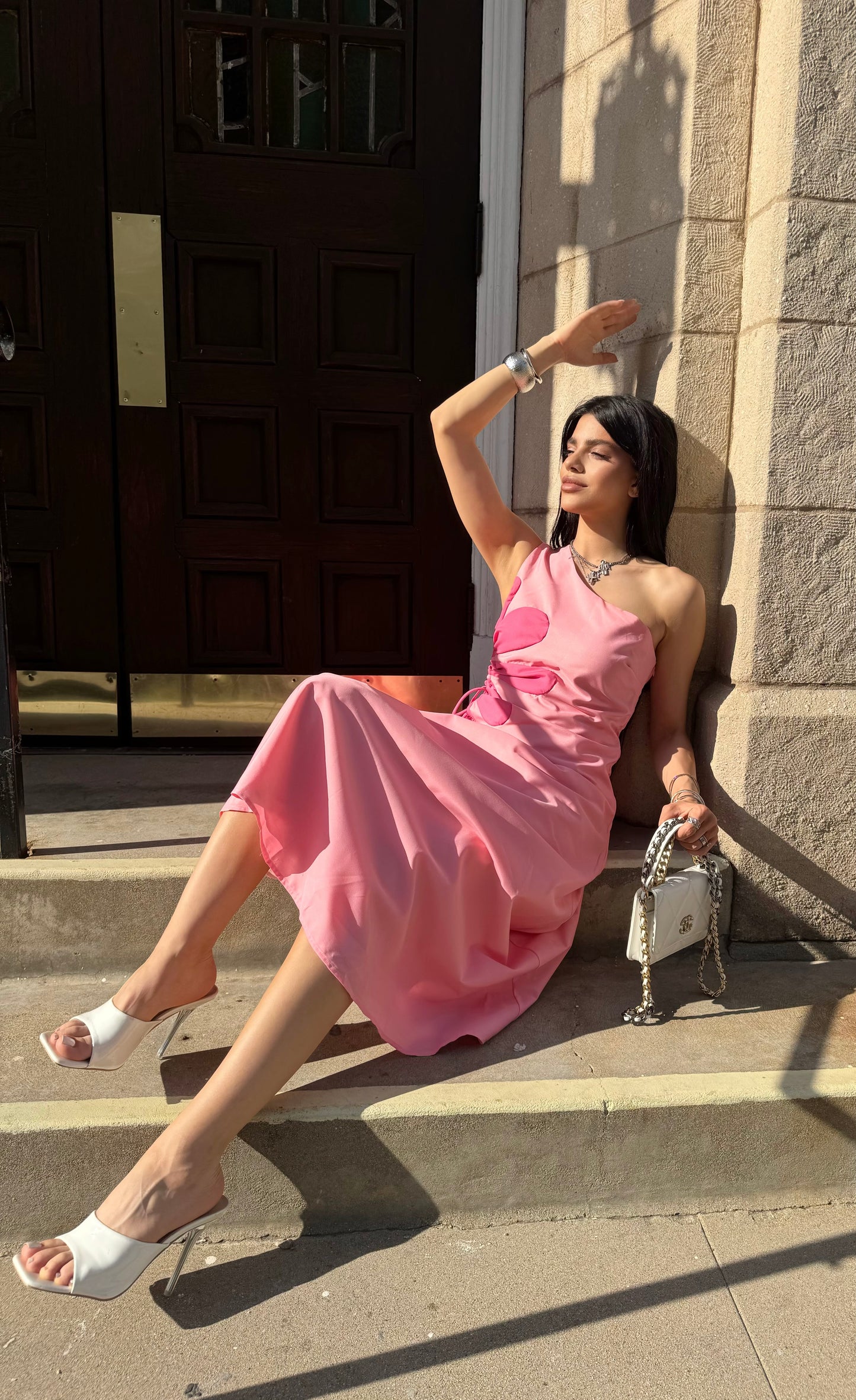 LORENA - ASYMMETRICAL DRESS