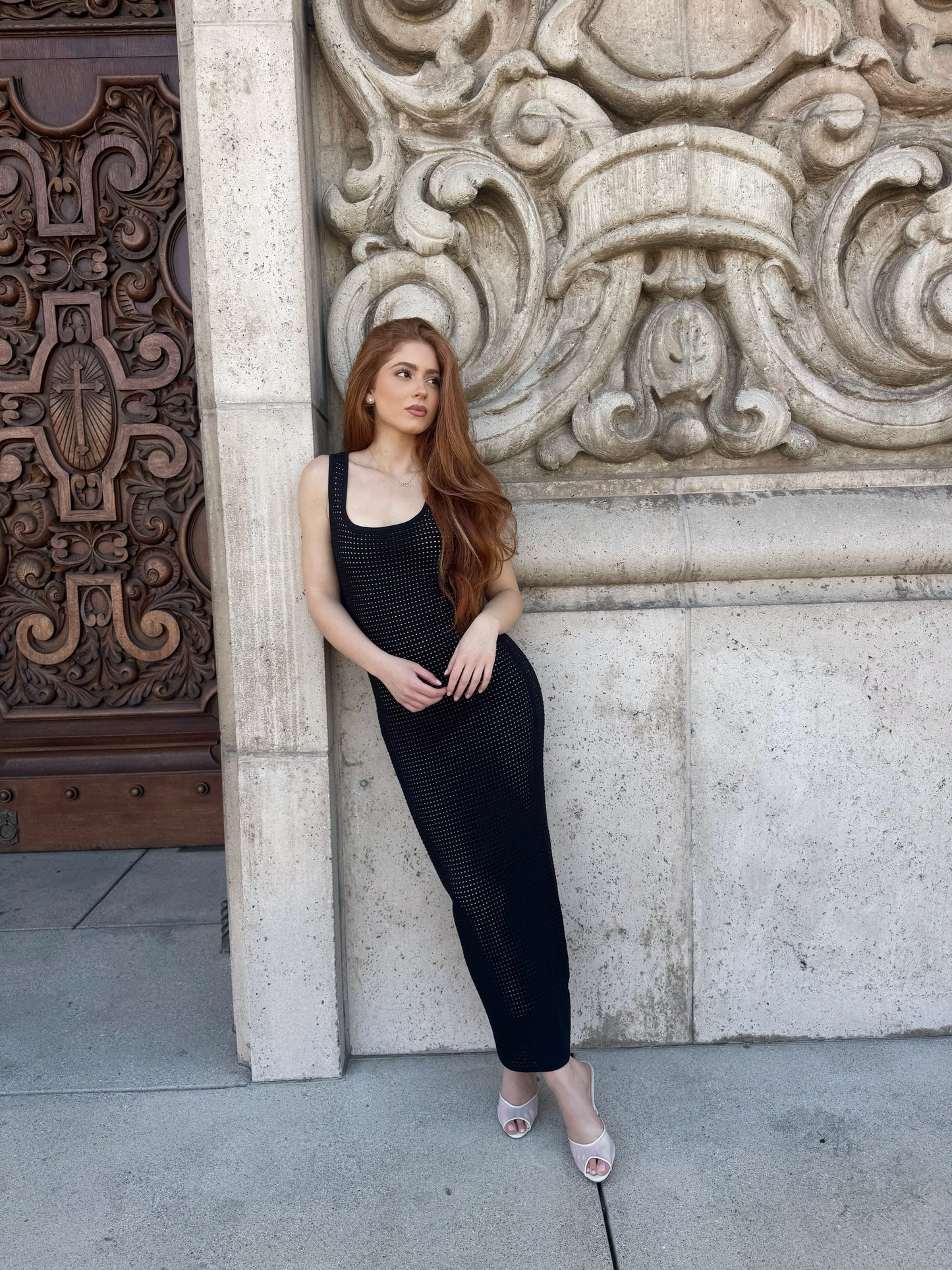 LAURN - TWO TONE DRESS