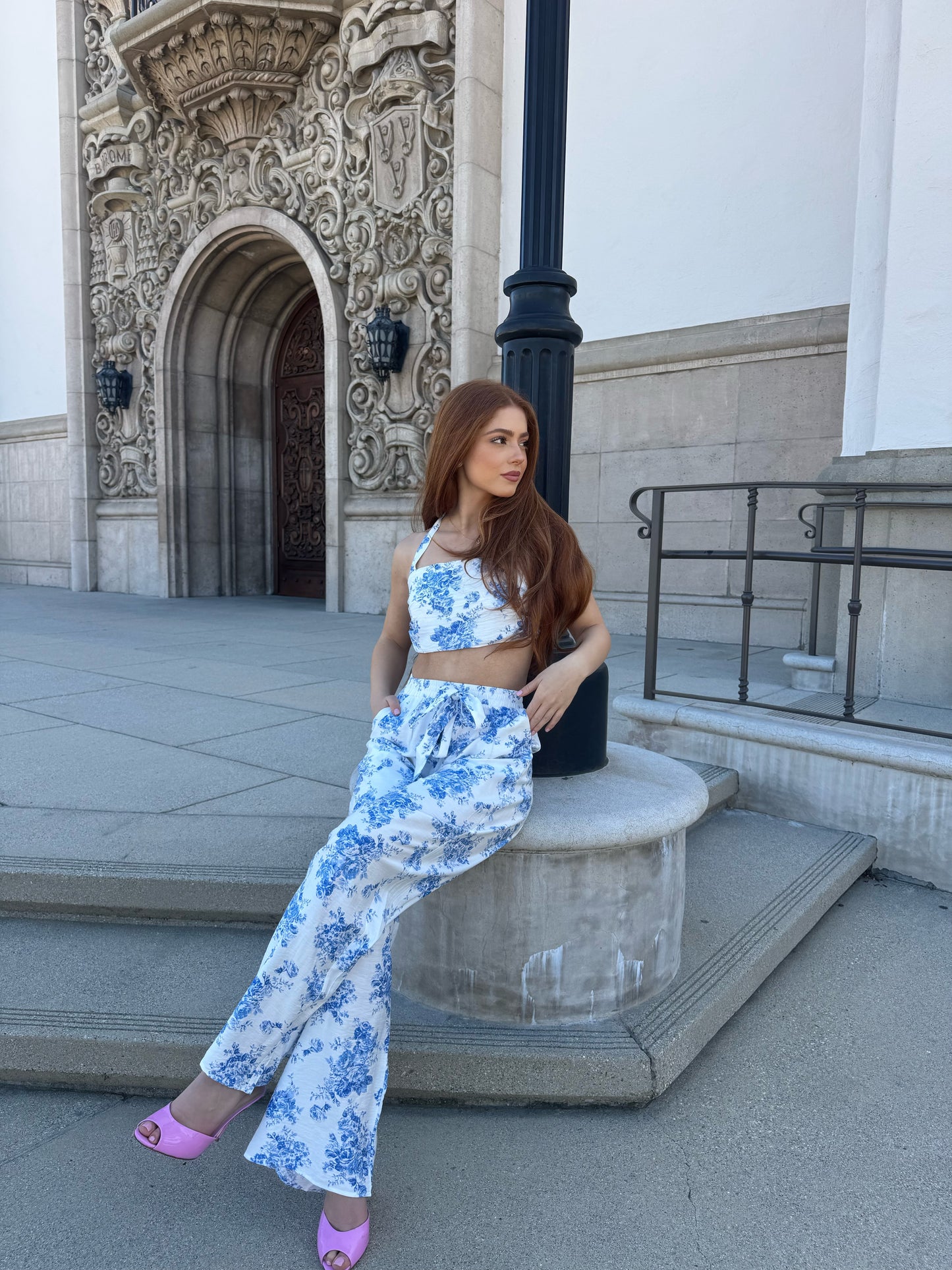 BLOSSOM - TWO PIECE PANTS SET
