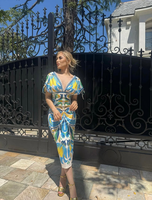 SERINA- MULTI COLOR DRESS