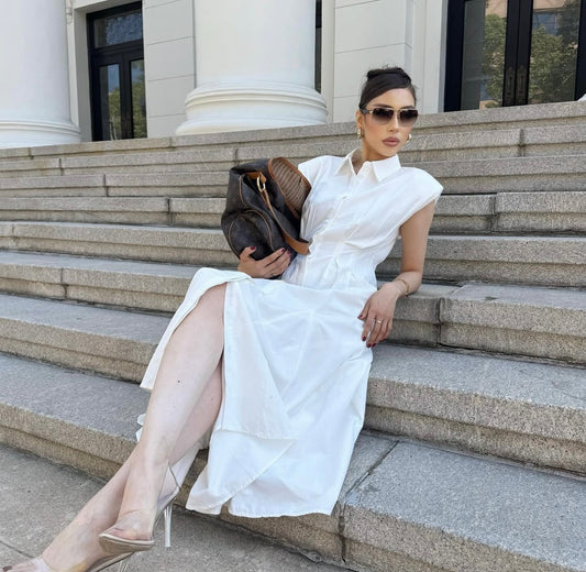 LUIZA - BUTTON UP DRESS