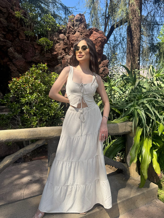 VICTORIA - MAXI SKIRT SET