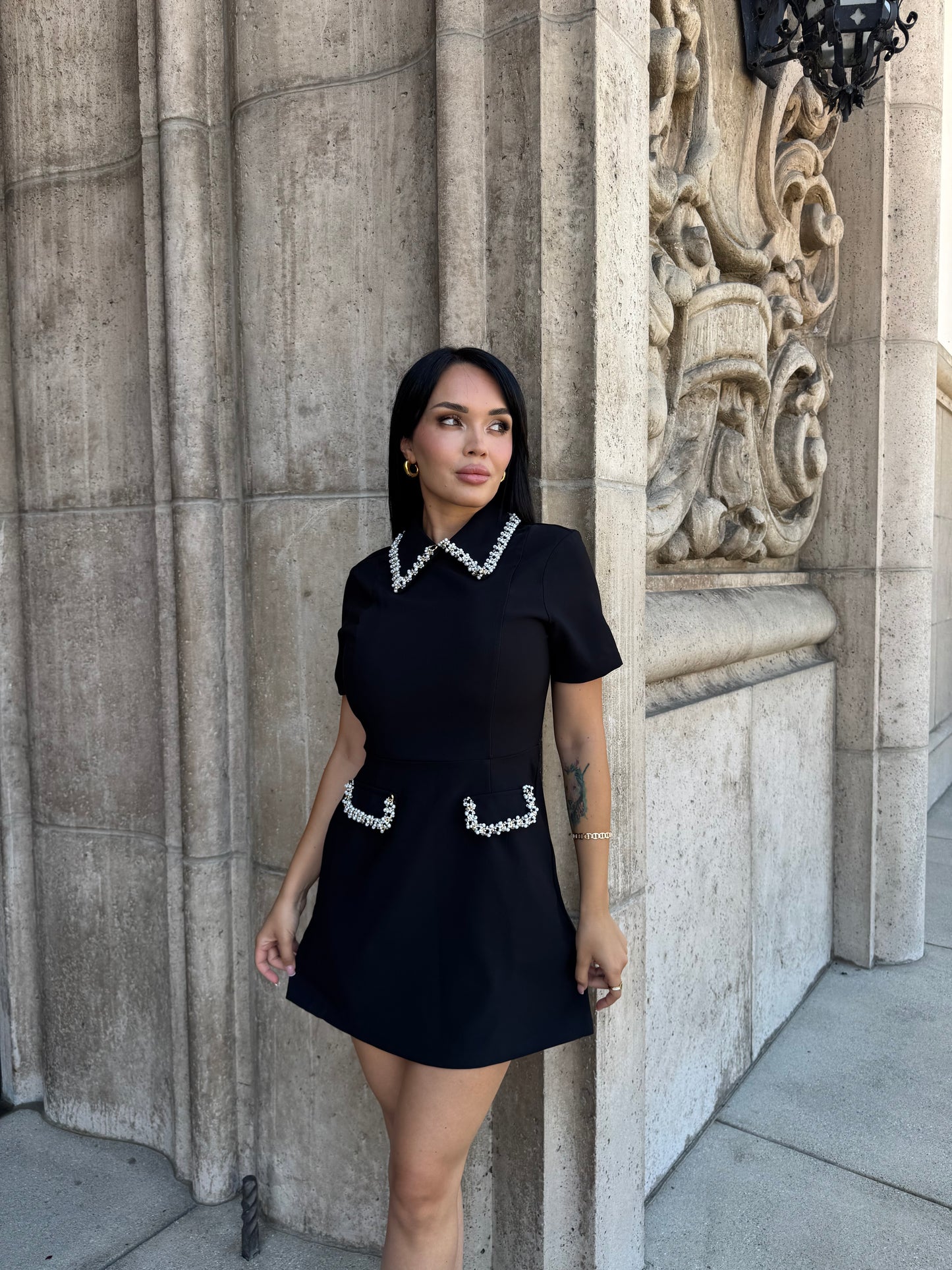 GIA - BLACK PEARL DRESS