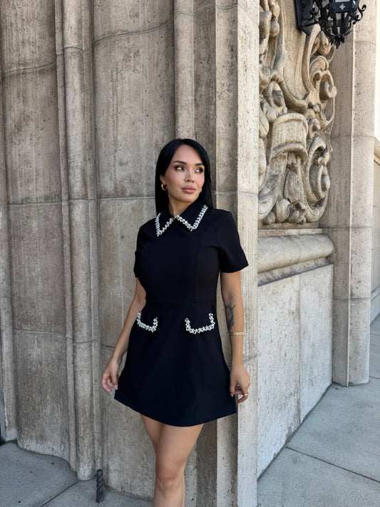 GIA - BLACK PEARL DRESS