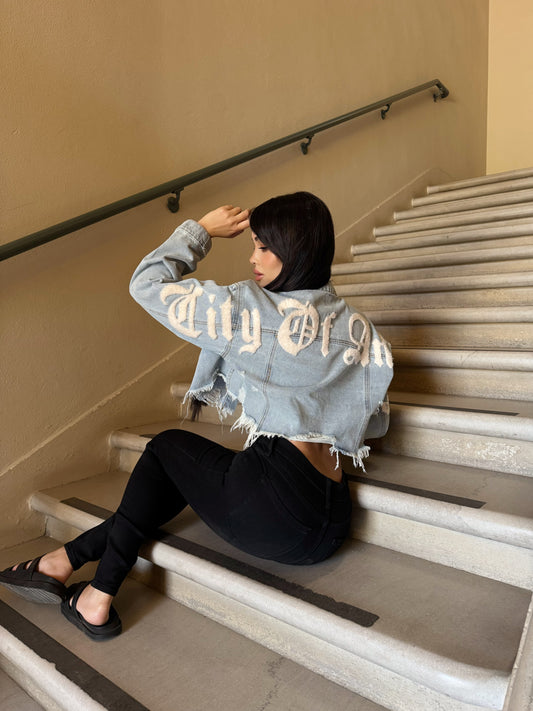 CITY OF ANGELES CROPPED JACKET