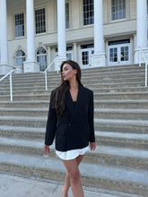 Load image into Gallery viewer, Elizabeth-Black Blazer
