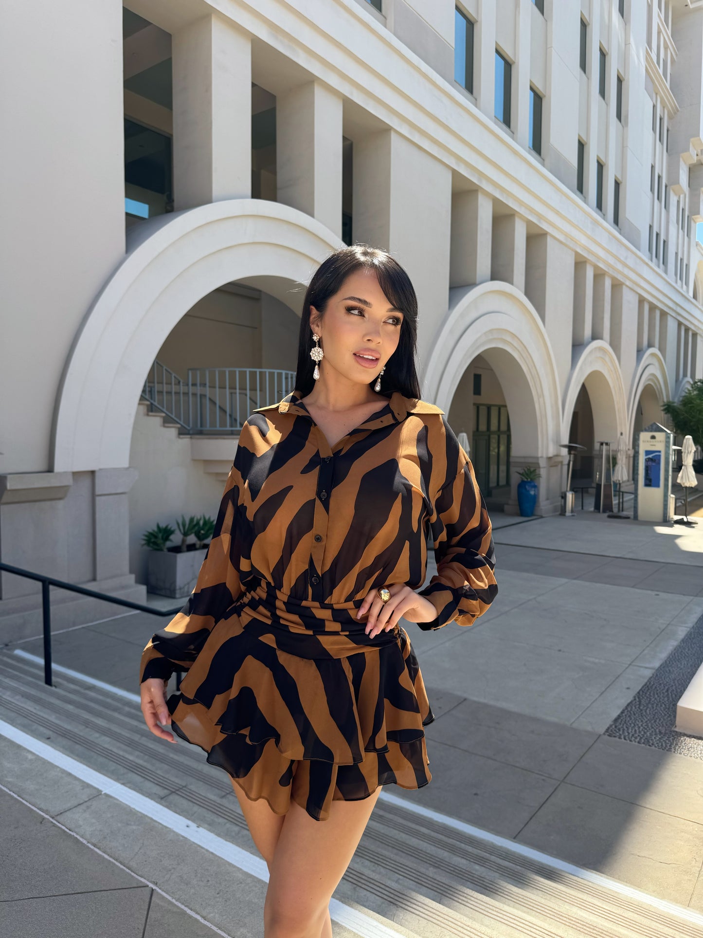 MARI - SLIM WAIST ROMPER