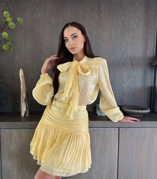 RYA - SHEER SKIRT SET
