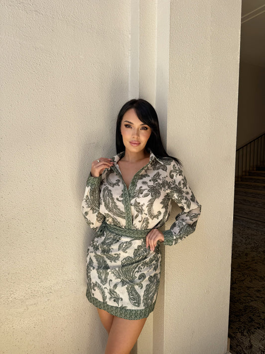 NIKI - WRAP SKIRT SET