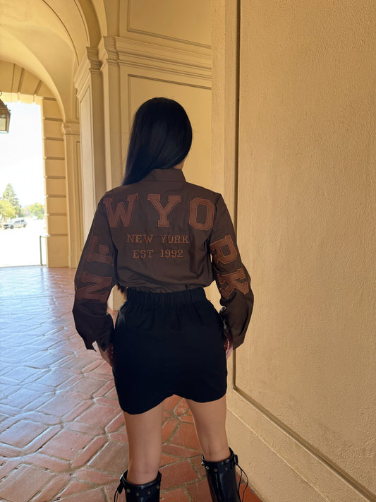 CARLA - NEW YORK BUTTON UP