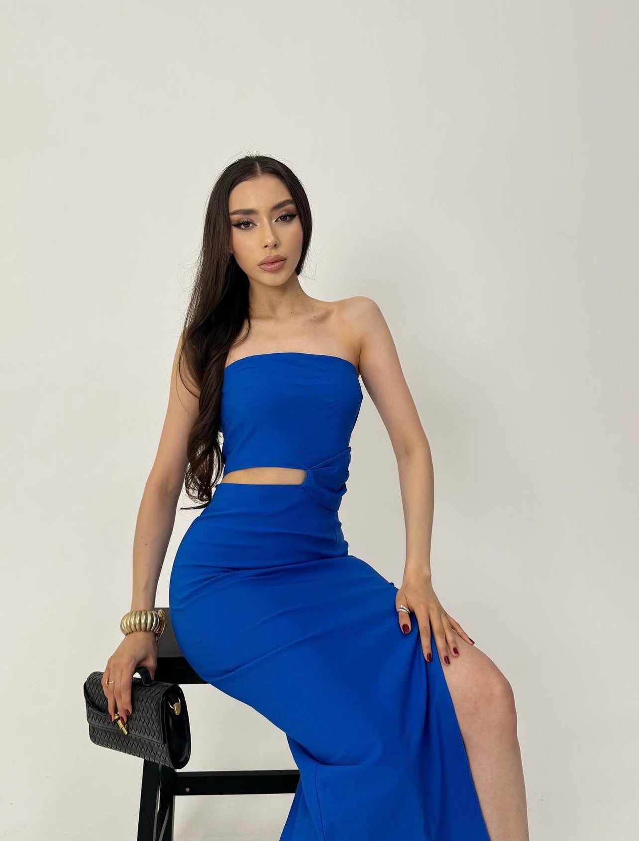 LUSI - STRAPLESS DRESS