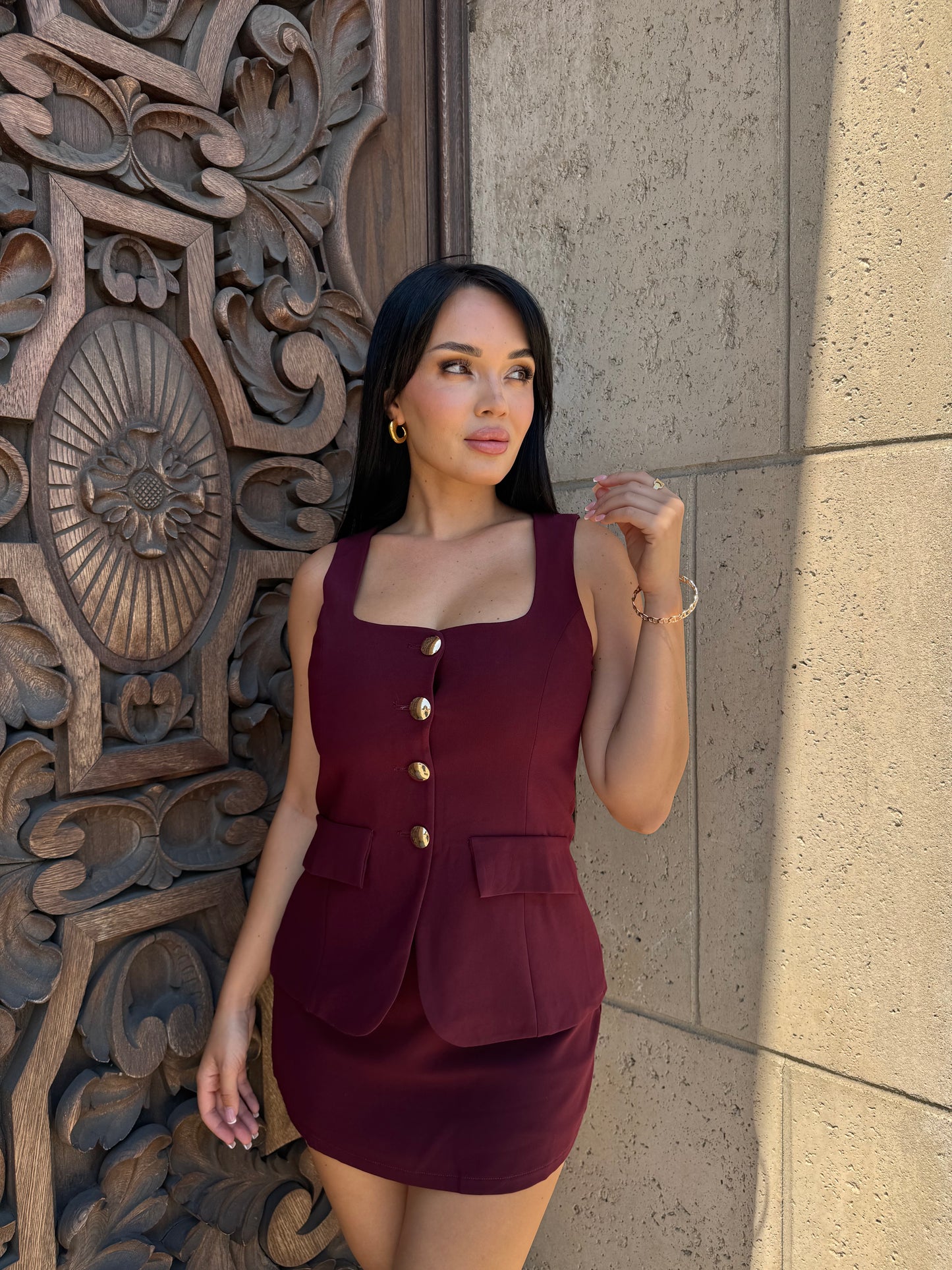 AMELIA - SQUARE NECK DRESS