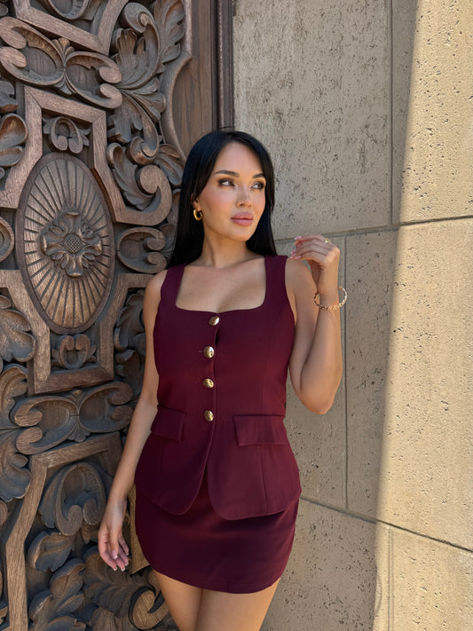 AMELIA - SQUARE NECK DRESS