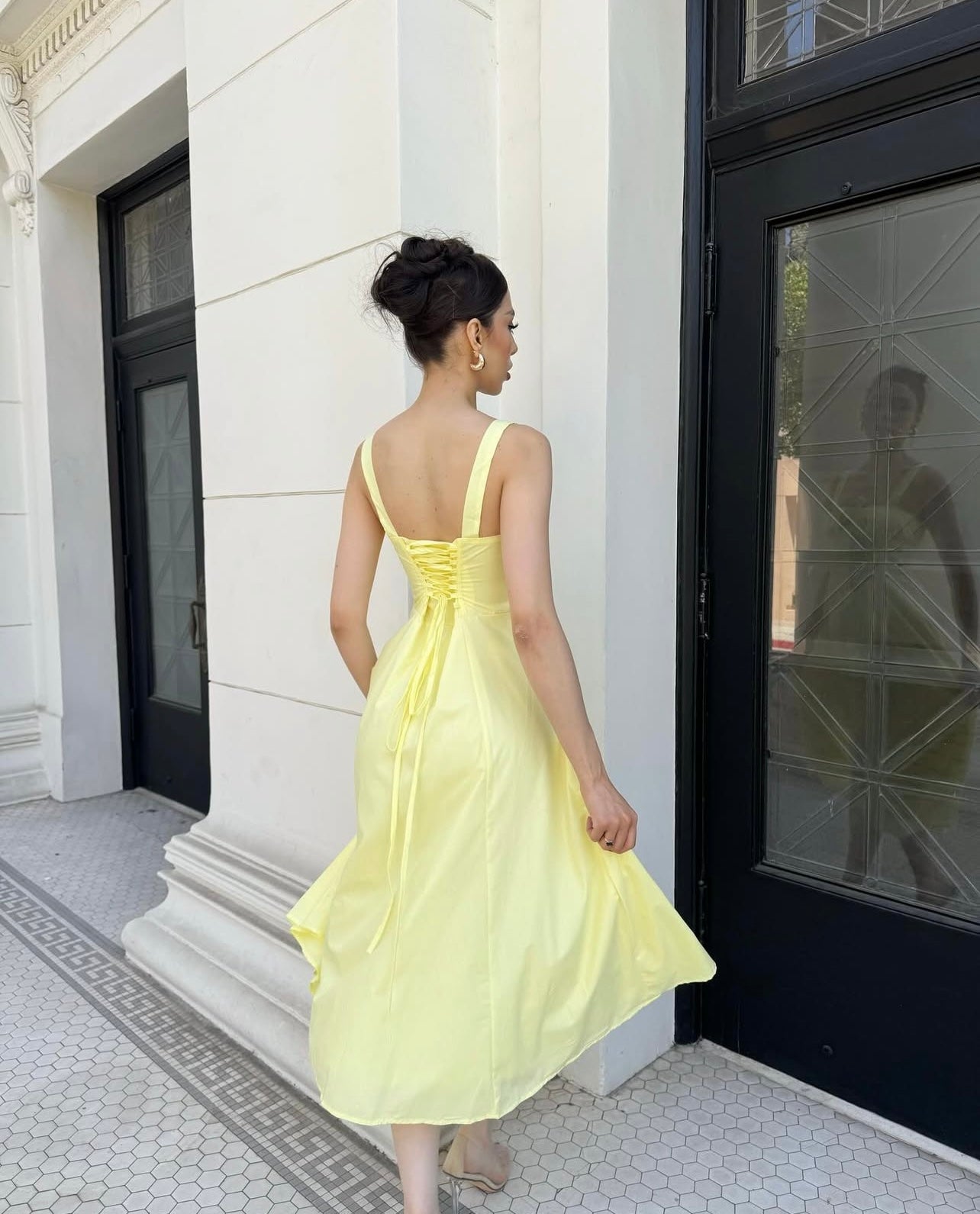 ADRINNA - SLIT SUMMER DRESS