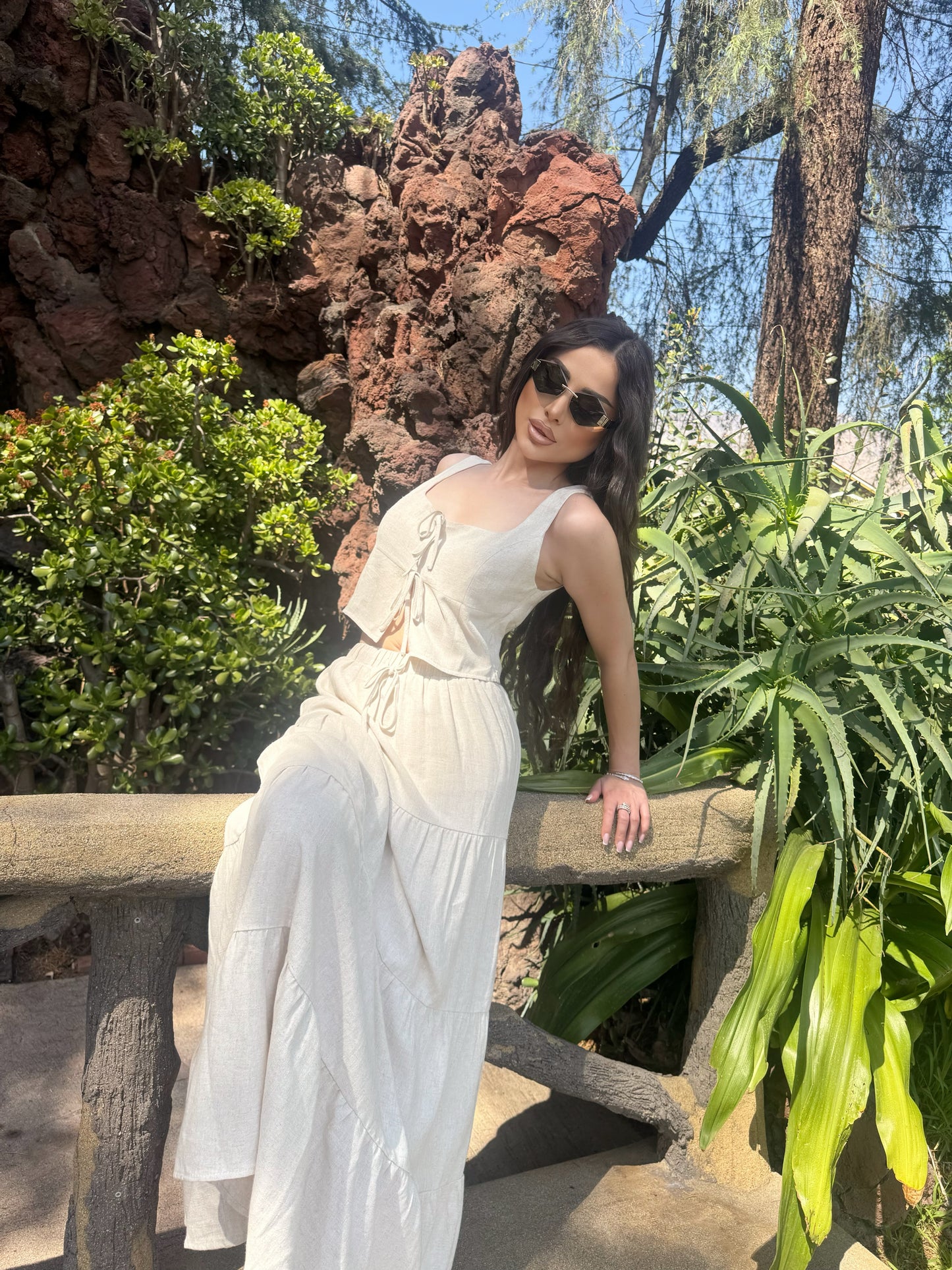 VICTORIA - MAXI SKIRT SET