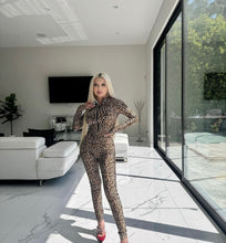 Load image into Gallery viewer, &quot;Liana&quot; Leopard Jumpsuit
