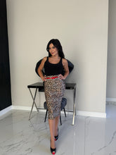 Load image into Gallery viewer, Ren-Cheetah Skirt
